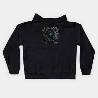 Maximalism intricate gothic Emblem Kids Hoodie